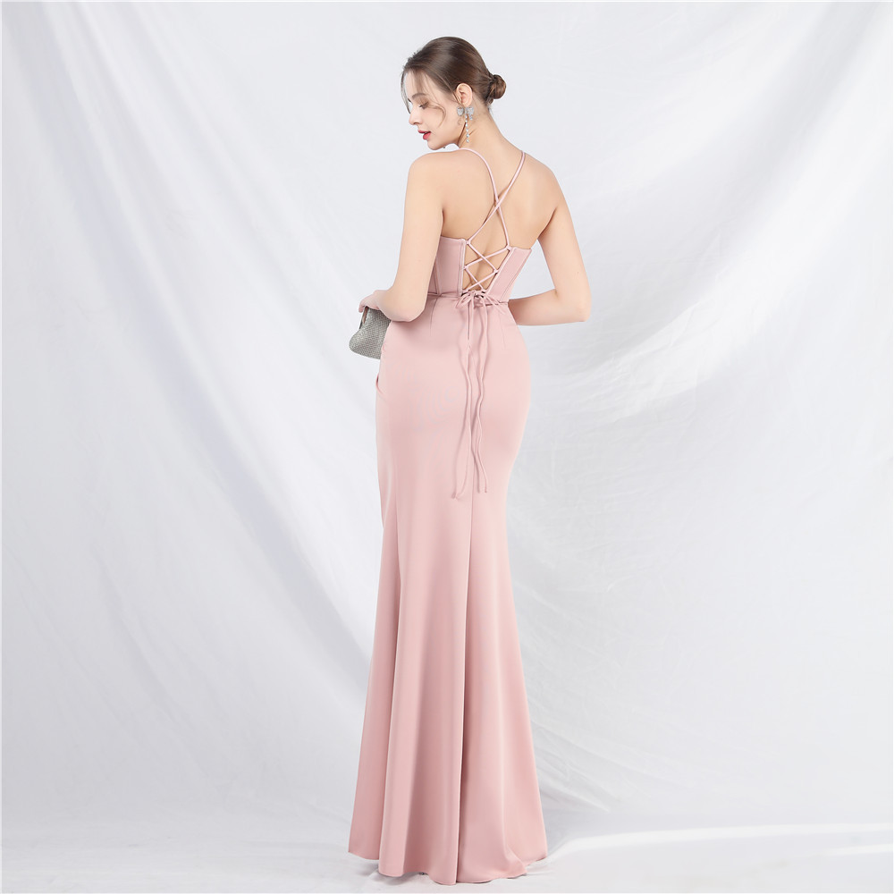 Court Boning Corset Vest High End Camisole Evening Dress