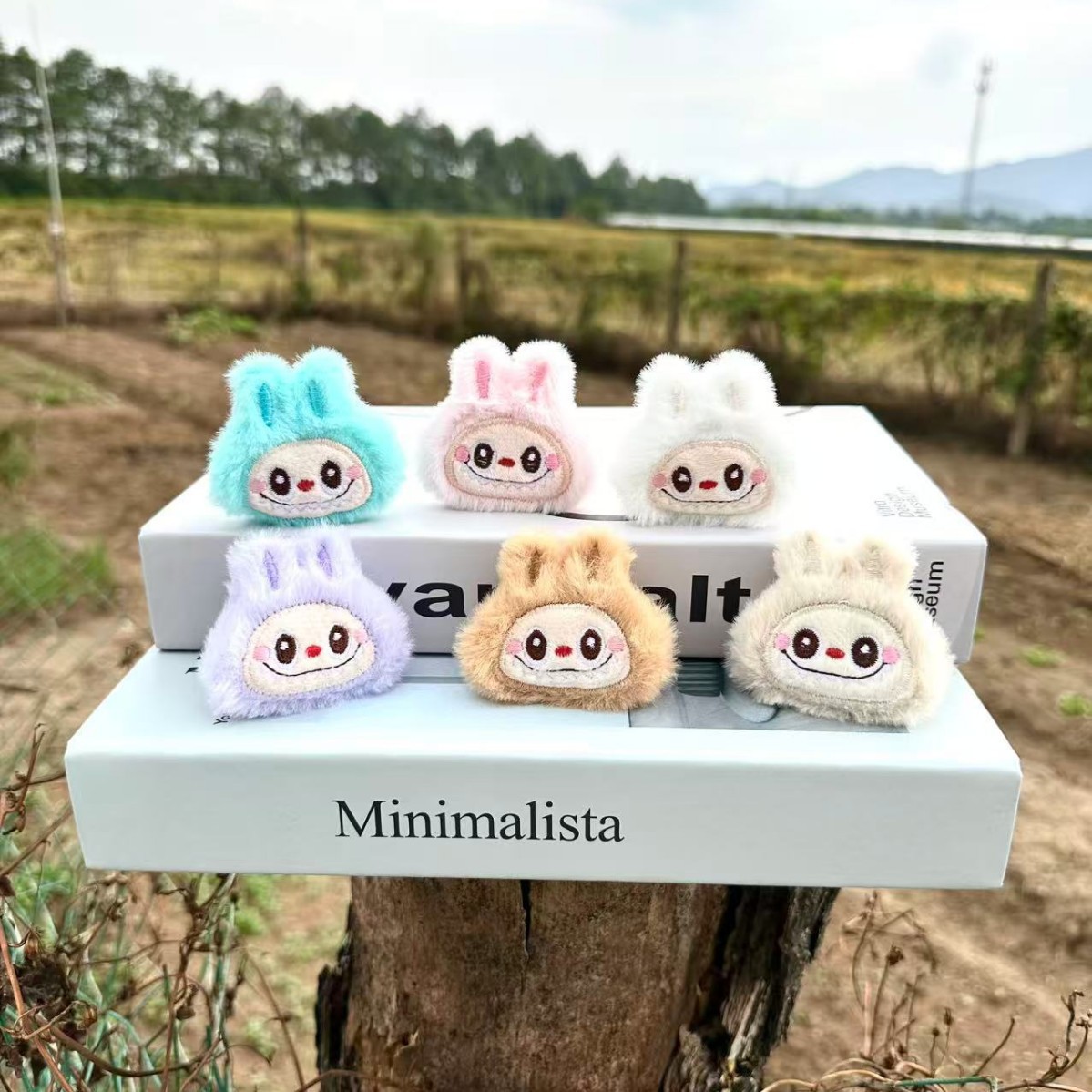 Cartoon plush pendant