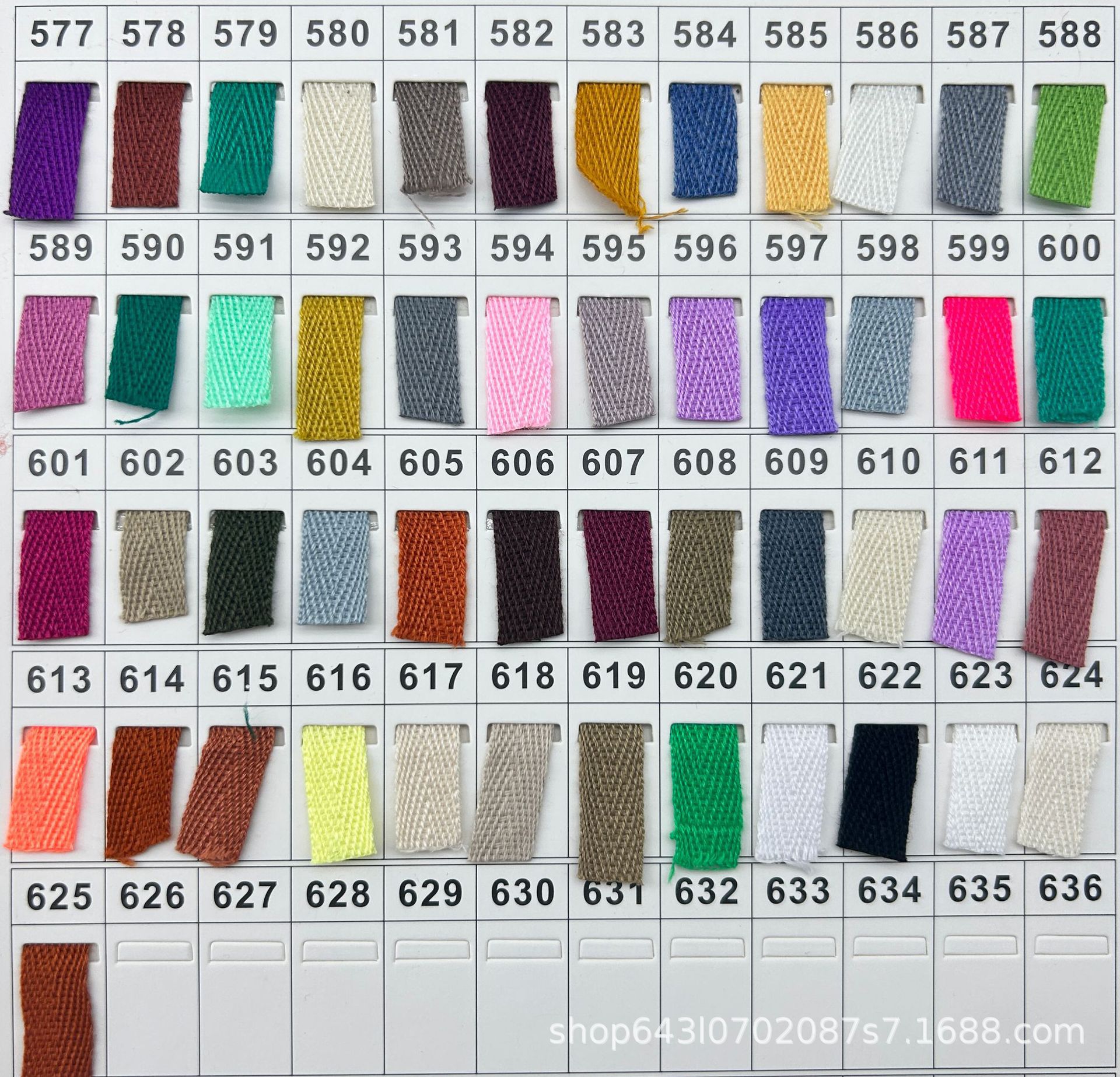 Cinturón de algodón multicolor en herringbone 1cm de cuello trasero chaqueta de ropa infantil accesorios de prenda de cuello bolsa de banda de borde image 7