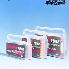 カシミール アクリルマーカー 水性ソフトヘッド 子供用 洗える水彩ペン 小学生 美術絵画 24/3