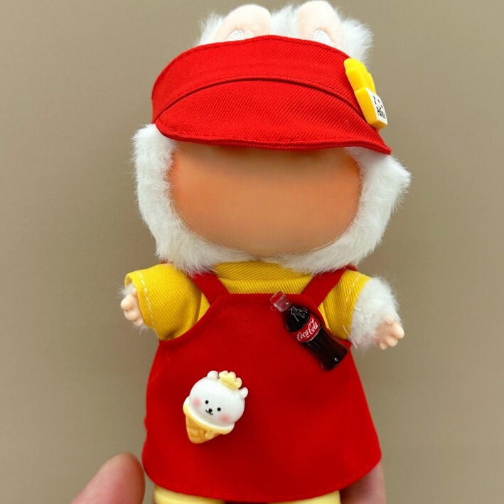 ラブブビニール人形やその他の人形の服に適した服のみ、ドレスアップスカート、オーバーオールスーツ卸売|undefined