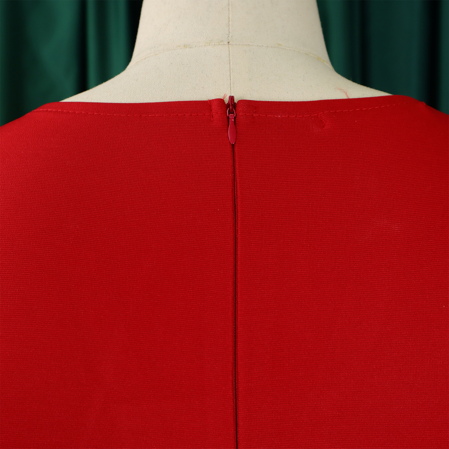 Wholesale Women's Elegant Style Temperament Commuter Belt Solid Color Daily Round Neck Pullovers Half Sleeve A- Line Skirt display picture 20