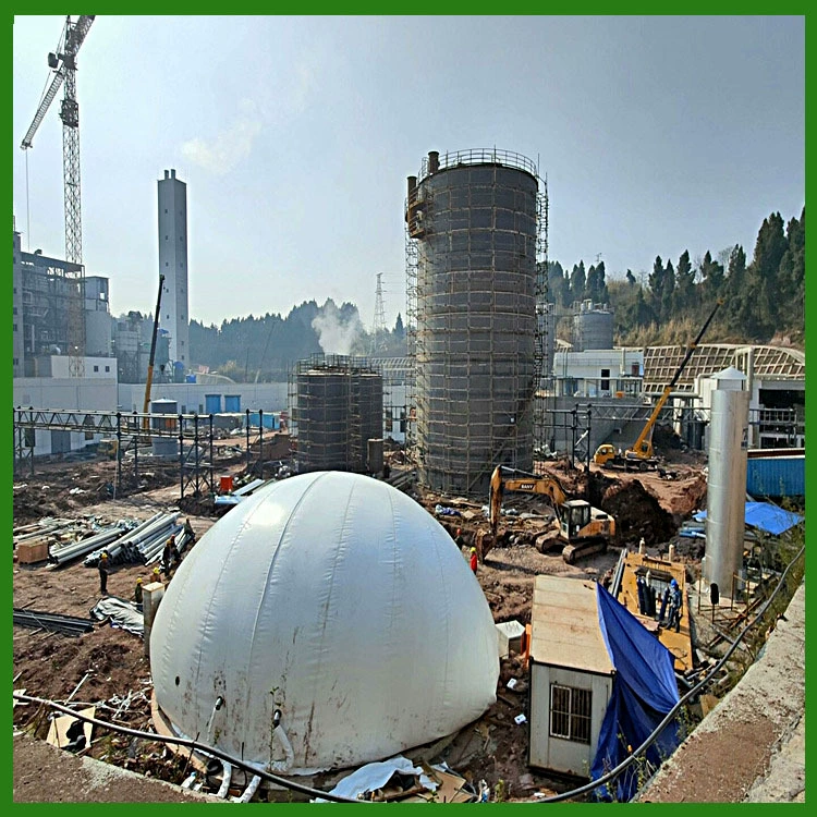 Qiyuan PVDF материал сферический двухмембранный шкаф для хранения газа Shandong биогазовый шкаф котировки
