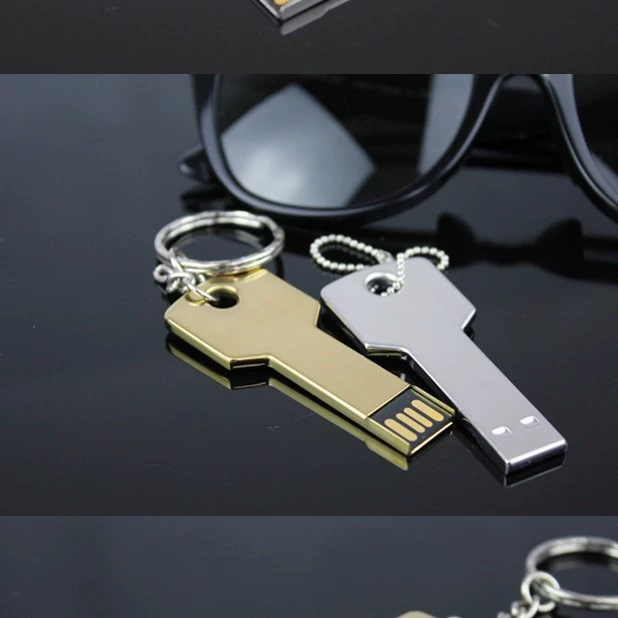 Металлический брелок, брелок-бриллиант для путешествий и USB-флешка для ключей, оптом