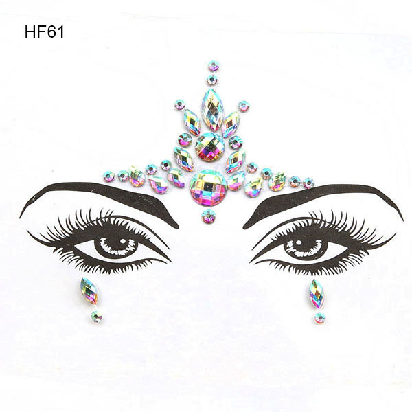 Crystal face sticker ˮü걦ʯ곧