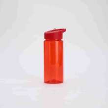 跨境便携塑料吸管杯柠檬 户外运动水瓶广告 杯礼品杯印logo