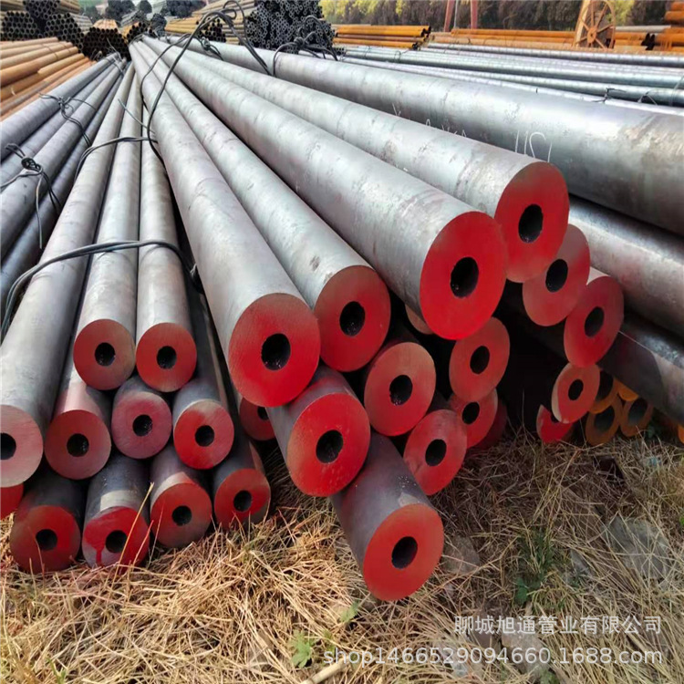 主营40cr合金钢管 淬火热处理40Cr厚壁无缝管 数控锯床切割