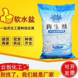 中盐软水盐树脂再生剂软水用盐怡口软水机专用盐软水树脂氯化钠