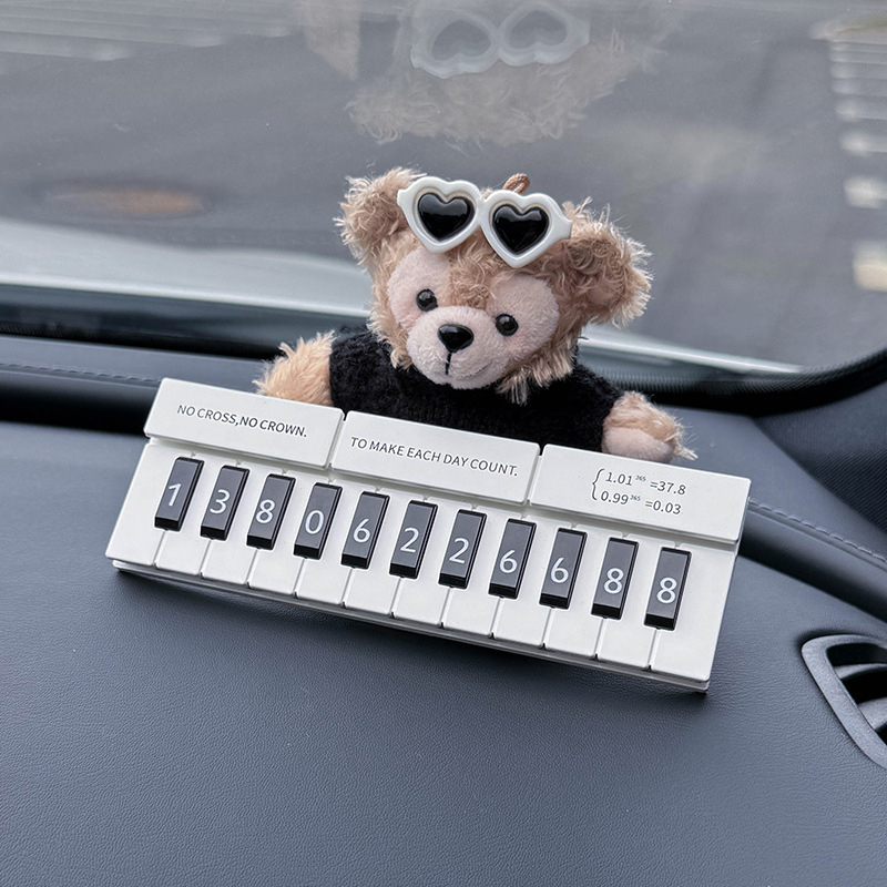 Suéter de amor negro Duffy Piano Parking