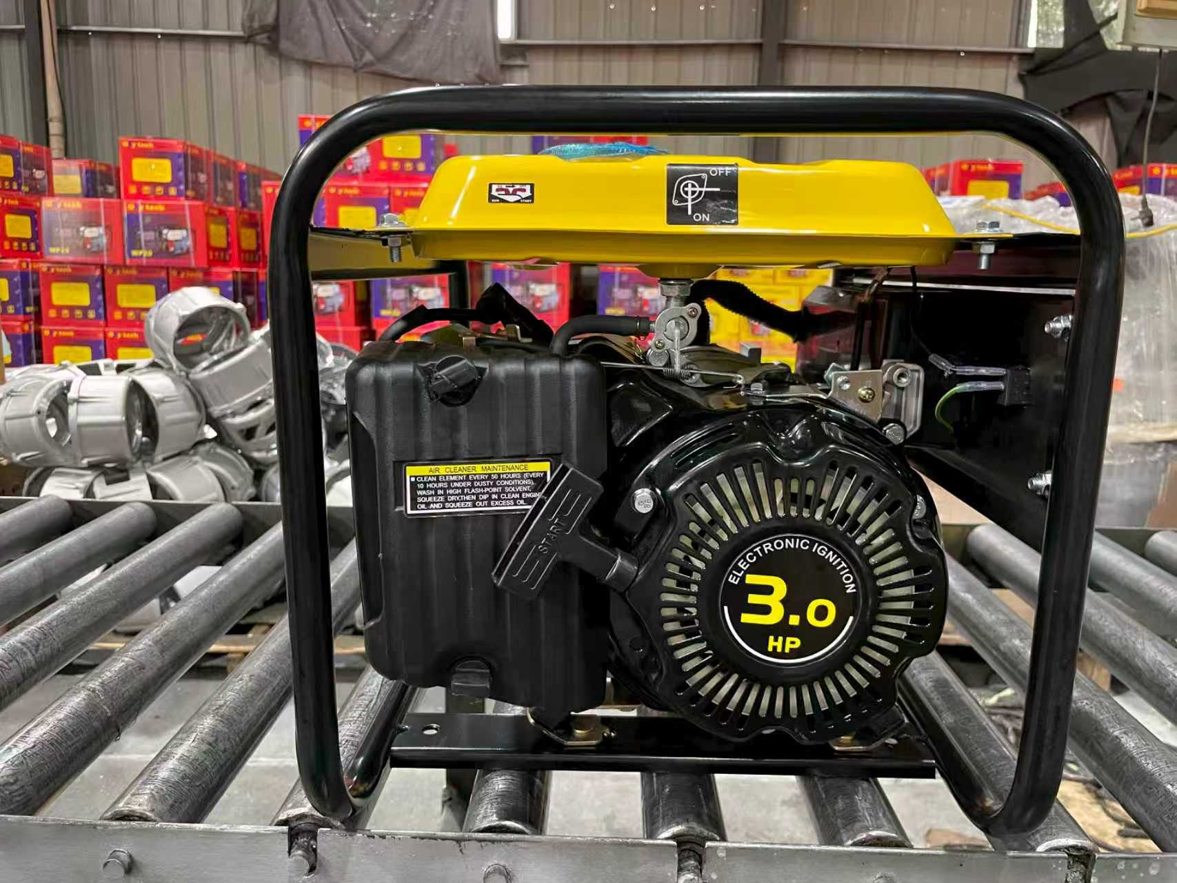 Cross-Border Gasoline Generator 1Kw2Kw3Kw4Kw5Kw6Kw7Kw8Kw Three-Phase Small Gasoline Engine Generator Set