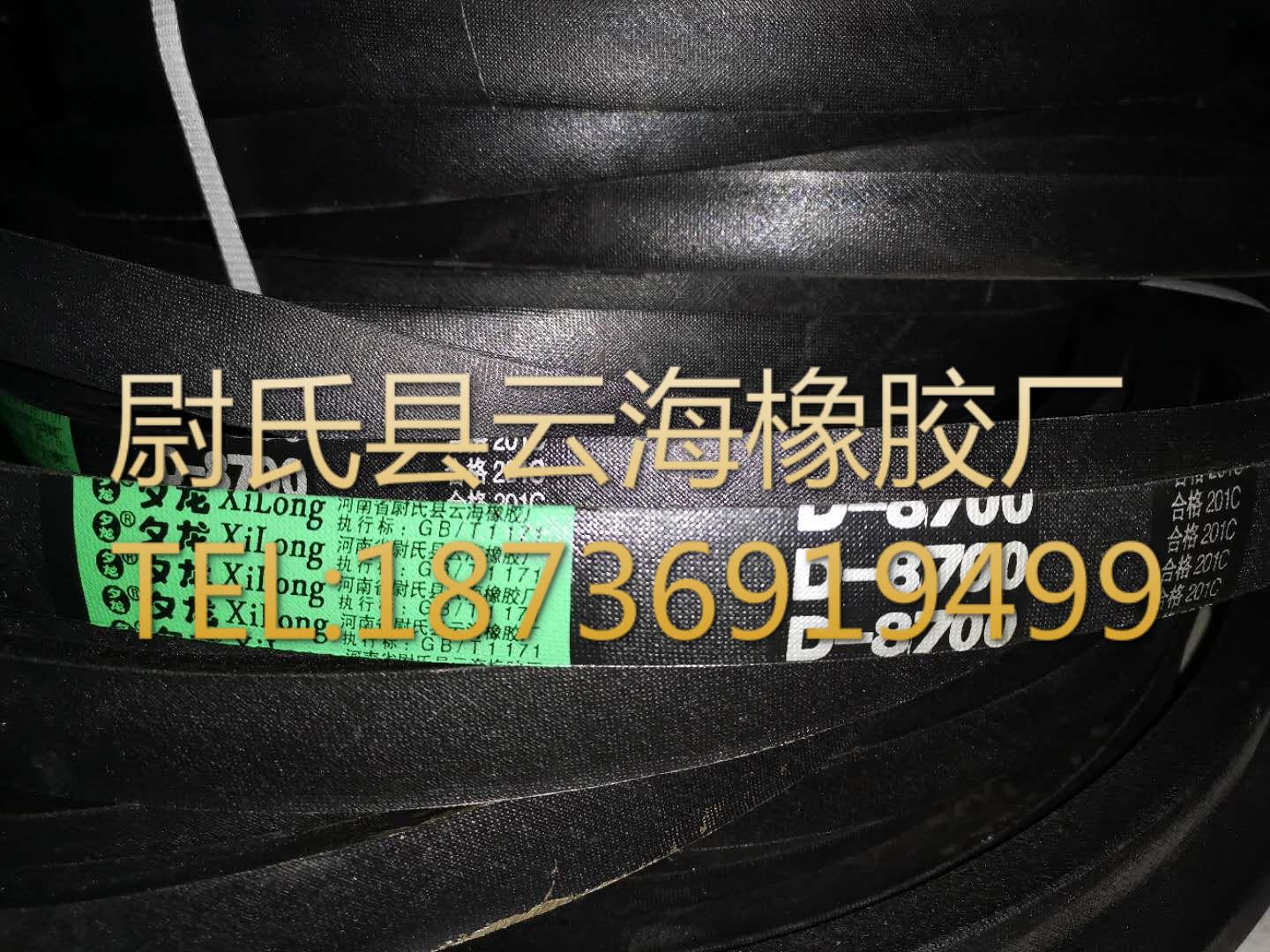 D-8700 普通V带  D型三角带