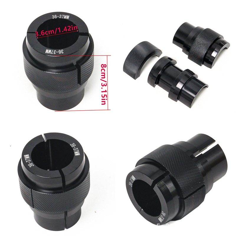 Off-Road Motorcycle Front Shock Absorber Oil Seal Cleaning and Maintenance Mud Remover Shock Absorber Repair Tool Disassembly and Installation Inverted