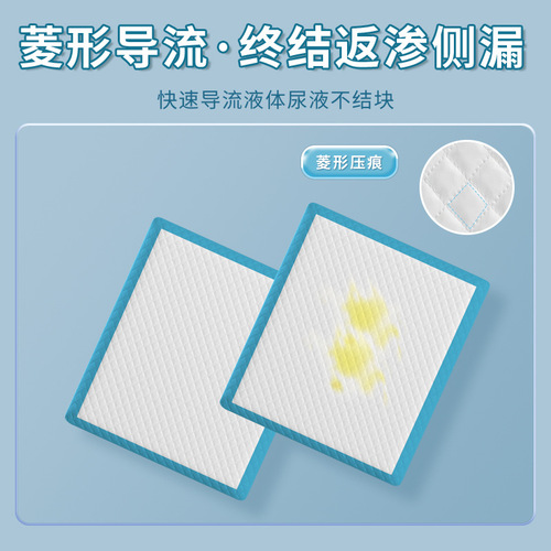 Dog urine pad thickened pet diapers rabbit diapers cat diapers universal water-absorbing urine pad pet supplies