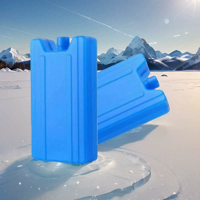 Прямая продажа фабрики 400 мл ледяной пластины для транспортировки свежего льда в холодильной коробке для сохранения тепла многократно использовать гель-ледяной коробке