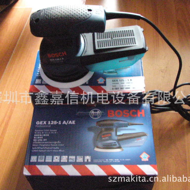 批发零售德国bosch博世偏心砂磨机GEX125-1A