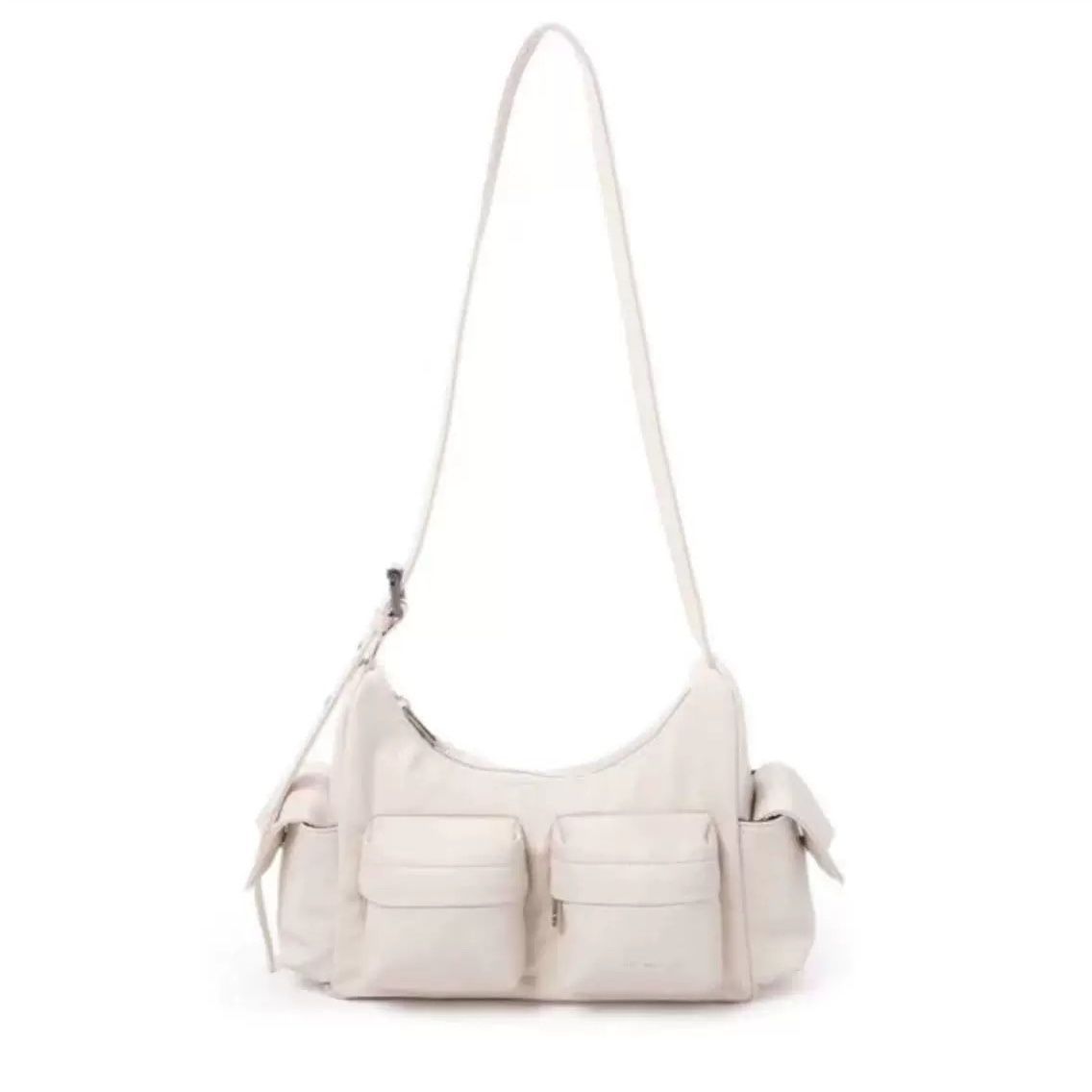 Ond Samooh estilo coreano de moda de mujer brazo locomotora bolso de hombro bolso ajustable de bolsillo