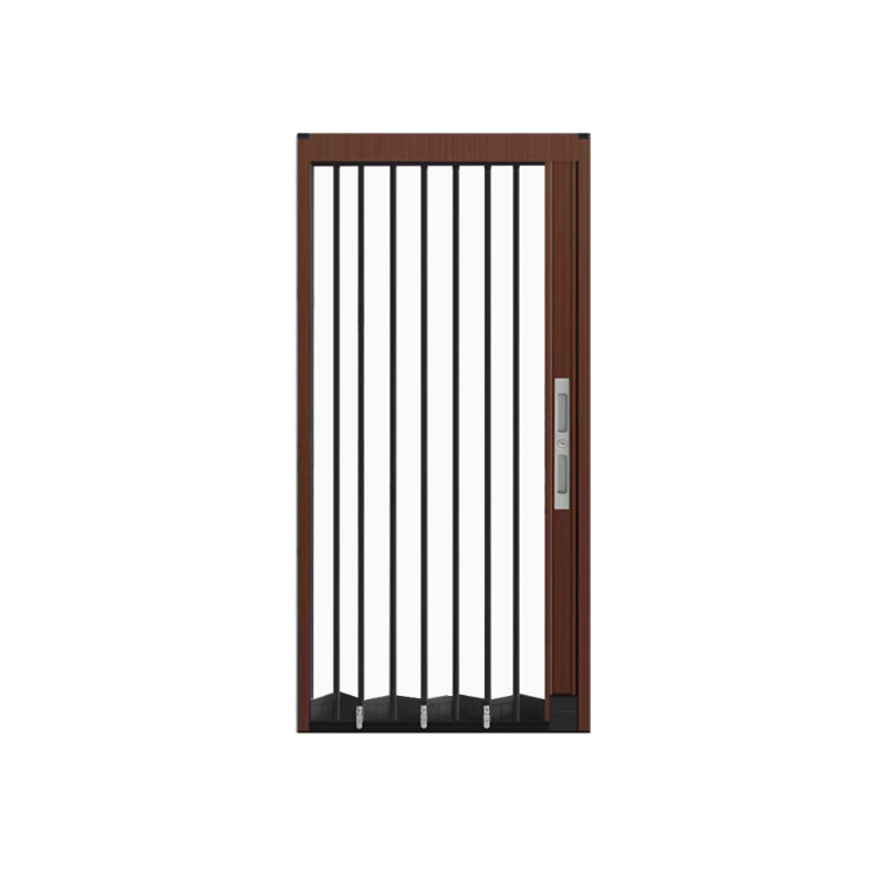 Puerta de pantalla plegable a prueba de mosquitos con bloqueo a prueba de ratas, gatos y perros, balcón de dormitorio a prueba de robo, puerta de arena deslizante invisible