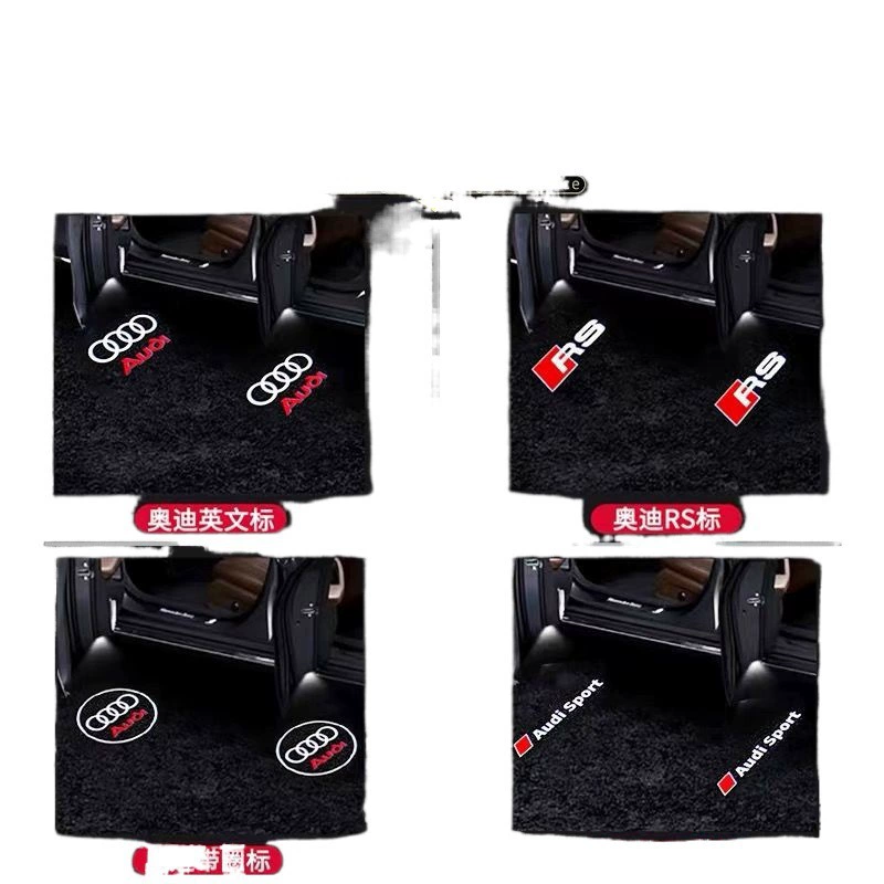 Applicable to Audi welcome lamp A6L A4L Q5 Q7 Q3 A3 A5A7 Q5L modified laser projection atmosphere light