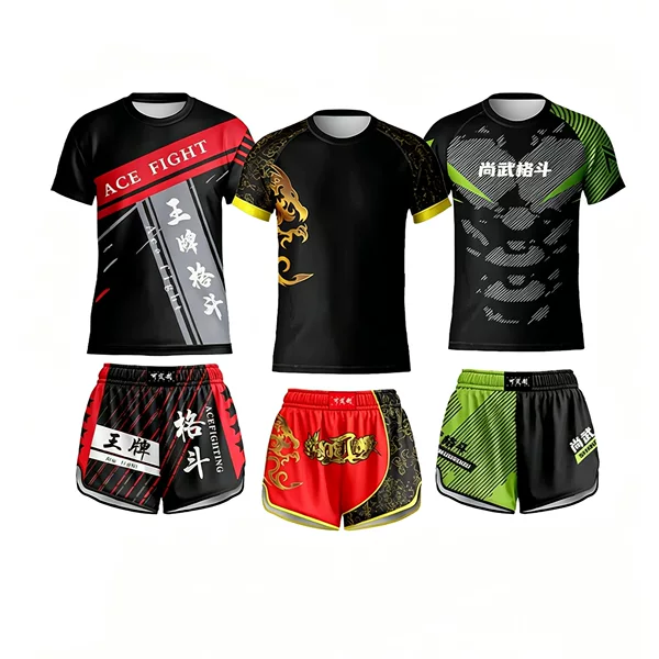 Fighting Suits for Children and Adults, Martial Arts Training Uniforms, Sanda and Muay Thai Clothing, Fighting and Boxing Gear for Summer, Customizable