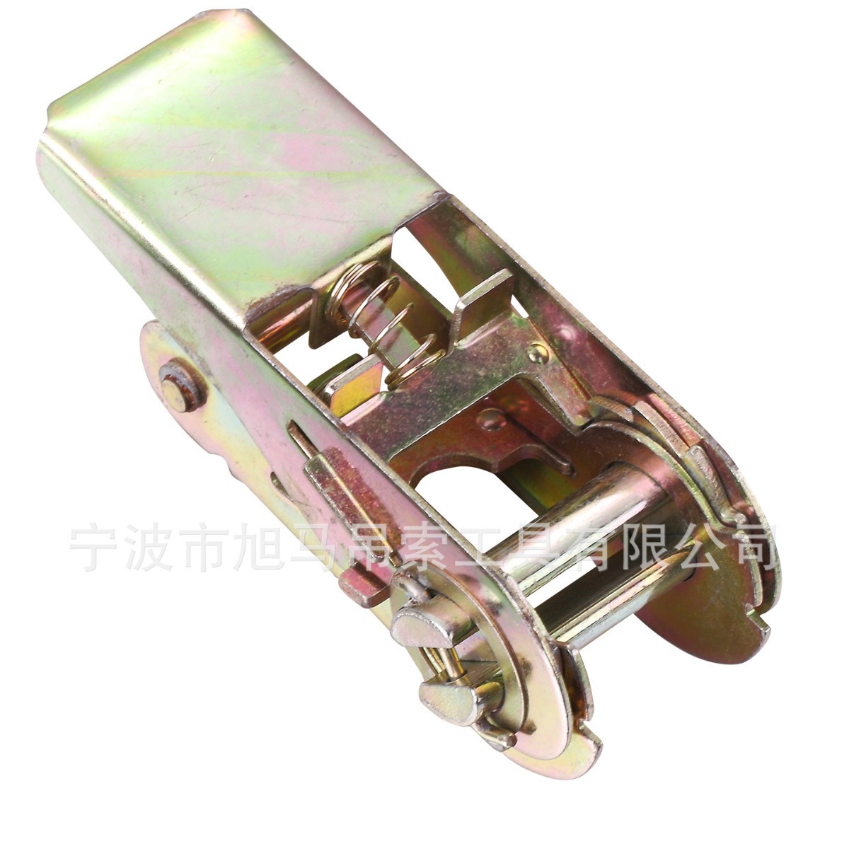 27MM棘轮欧标美标货物织带拉紧器镀锌彩锌电泳包胶手柄铁柄铝柄