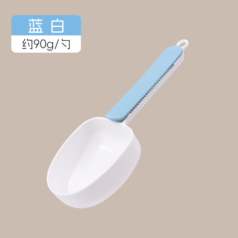 新款宠物粮透明勺子用品带刻度计量喂食猫狗铲舀粮勺厂家现货|undefined