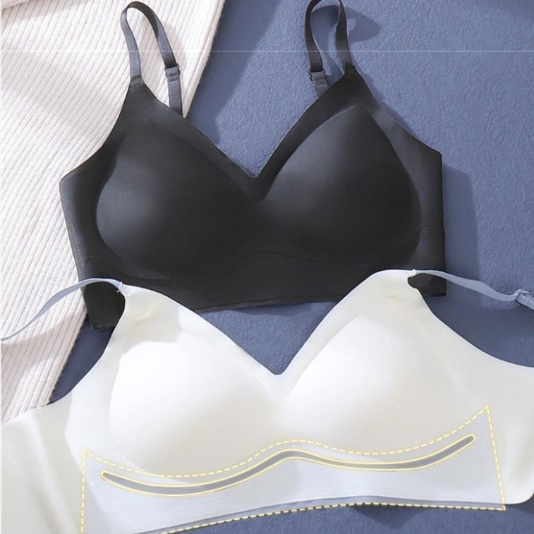 Ropa interior sin marcas, pecho pequeño, sin anillo de acero, pecho colateral, anti-caída, espalda hermosa, cómodo y sexy, sujetador de mujer
