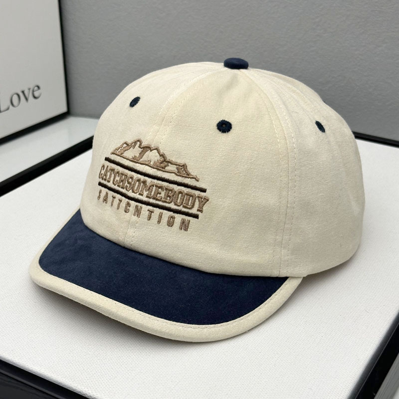 Sombrero de béisbol de primavera y verano, nuevo estilo coreano, sombrero de lengua de pato, sombrero de sombrero de protección solar para hombres.