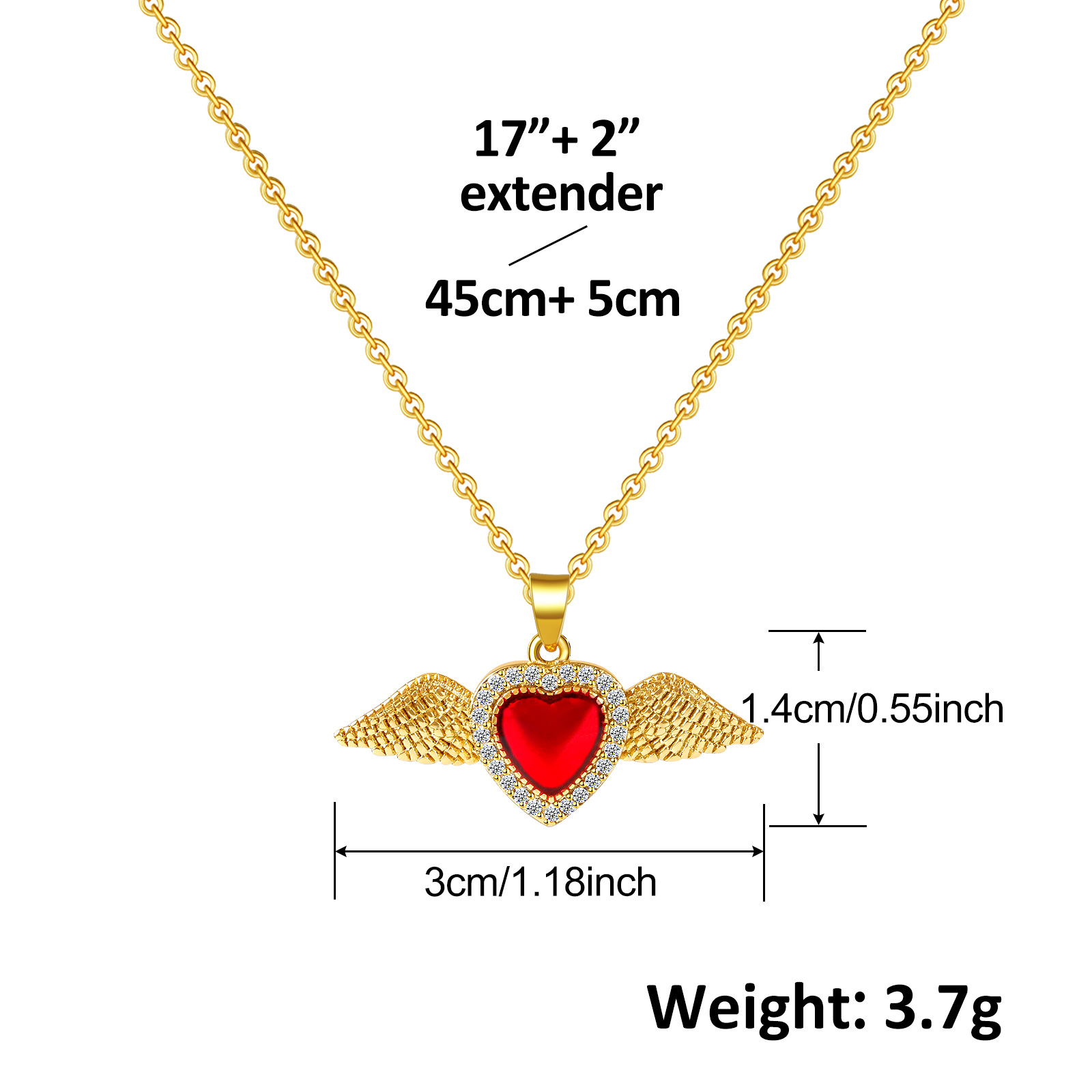 8g Weight Copper Pendant Material Zircon Inlay Material Pendant Necklace Classification Copper Chain Material 1 Piece Quantity Holiday, Daily Occasion Copper Material Heart Shape Pattern Women's Gender Inlay Design Retro Style Copper Retro Inlay Heart Shape Zircon Pendant Necklace 5