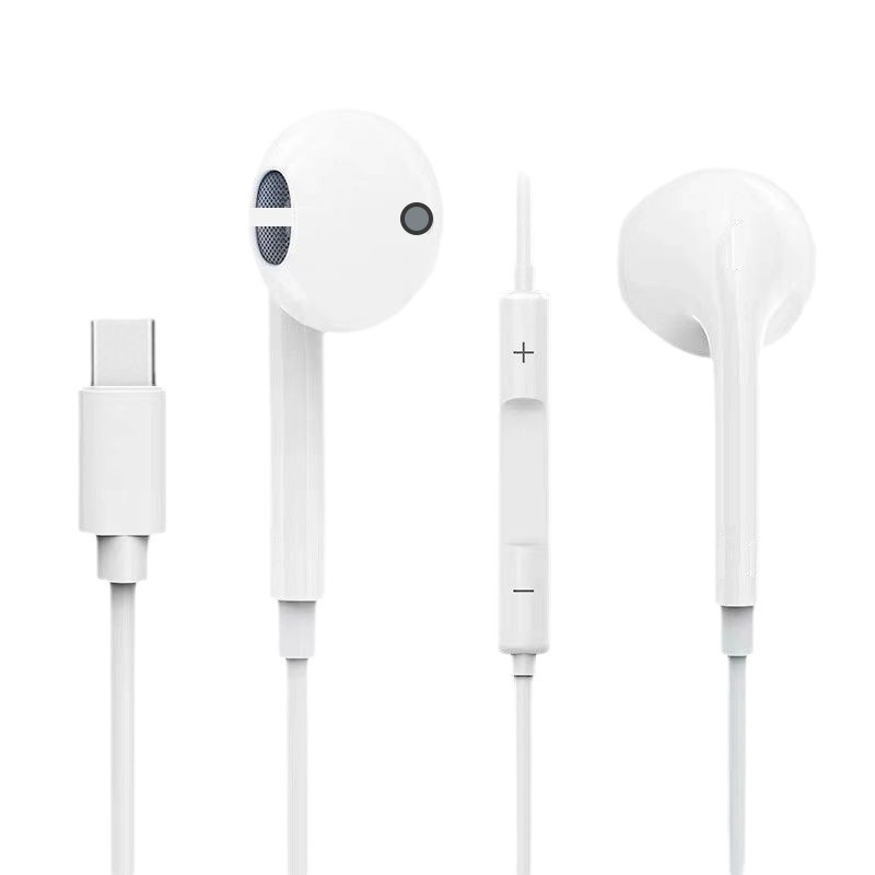 Type-CデジタルイヤホンはiPhoneケーブル制御アップル/アンドロイド/華為有線ストレートイヤホン入耳式を適用する|undefined