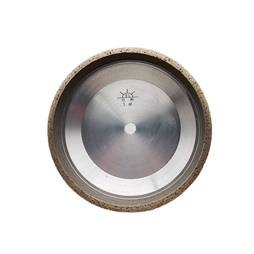 玻璃磨轮宽边绿底红底树脂轮苏州日利斜边机金刚轮树脂砂轮