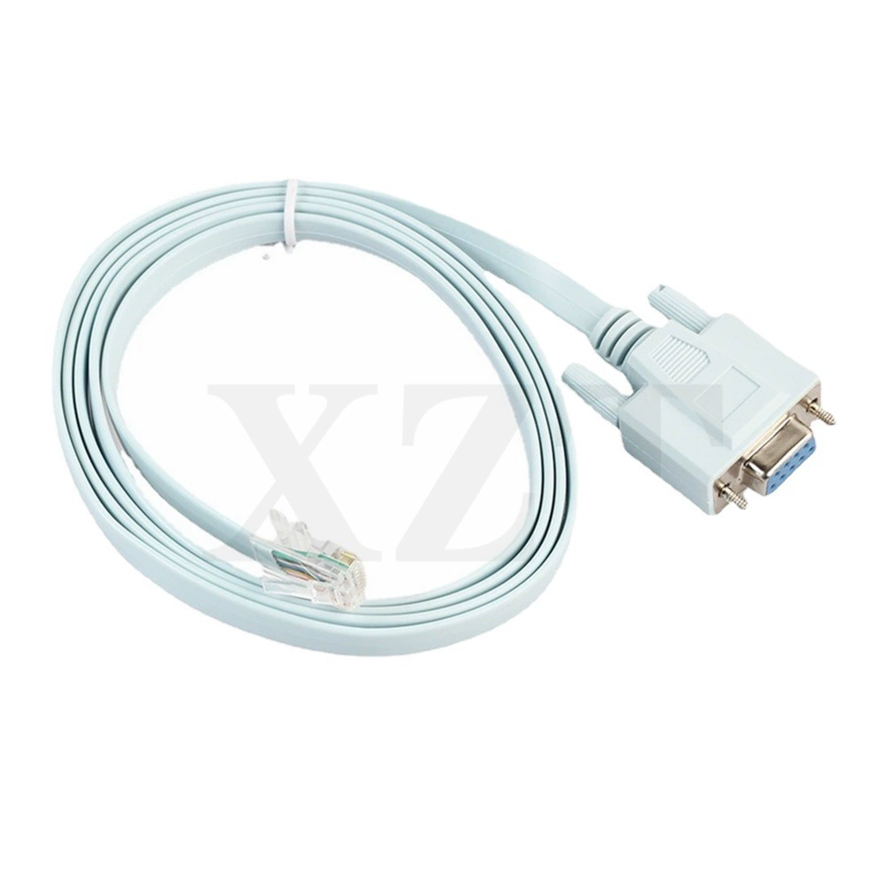 Фабрика напрямую управляет 1,5 метра для Cisco RS232 DB9 разъема материнского к RJ45 кристаллический разъем тестовой линии 232