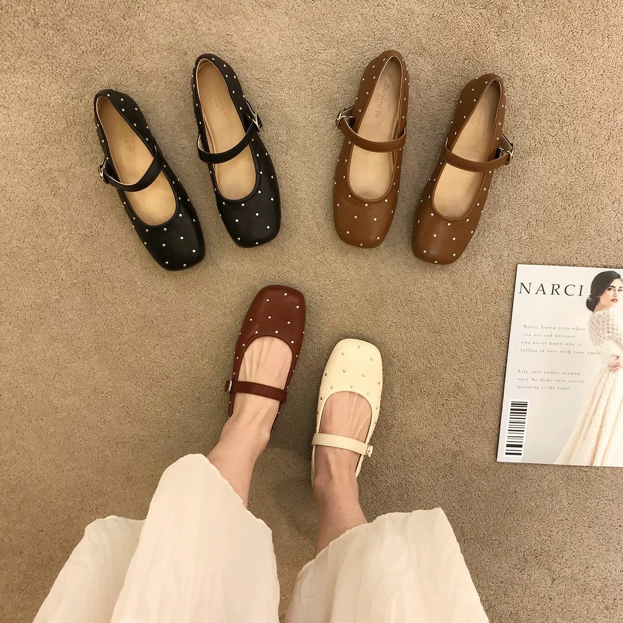 Ретро Квадратные заклепки