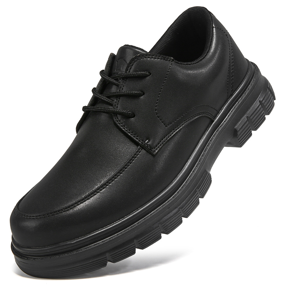 厨师鞋防滑工作鞋厨房劳保鞋防滑防水防油超纤皮鞋大码46474849码