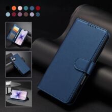 适用新款iphone18ProMax手机壳苹果17手机皮套平纹插卡翻盖保护套