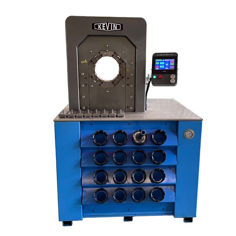 4寸胶管压管机 液压扣压机 厂家线上销售 薄型大口径