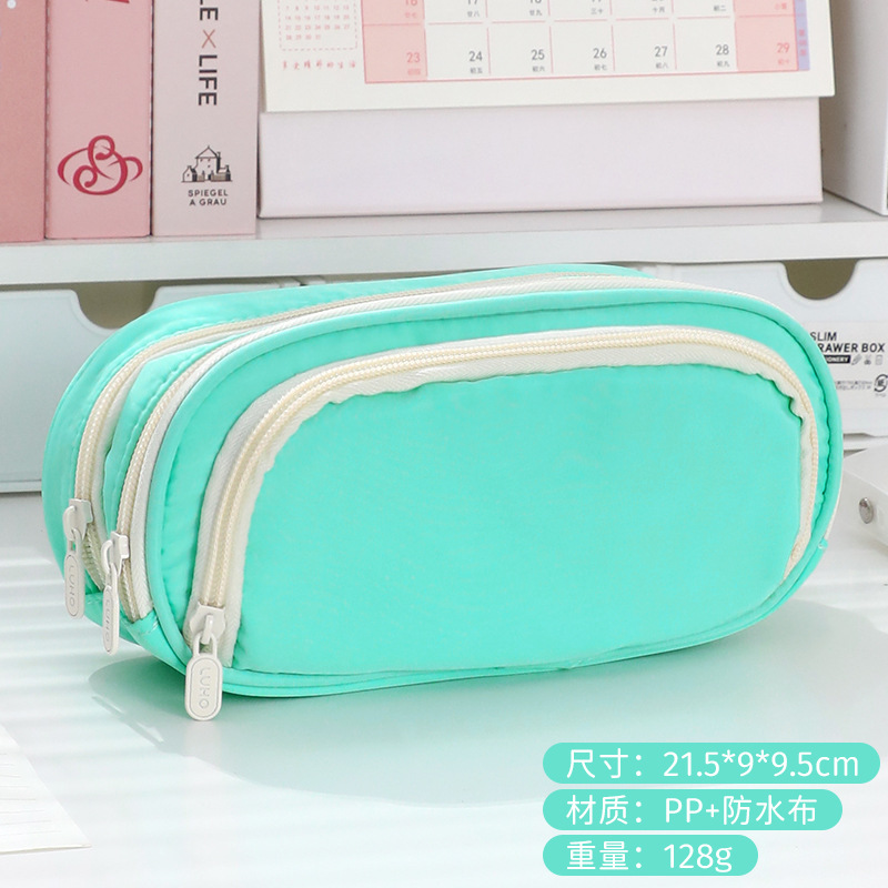 Bolsas de bolsillo de gran capacidad bolsas de papelería de tipo extraíble bolsas de escritura estudiantes clasificadas bolsas de viaje bolsa bolsa de almacenamiento bolsa