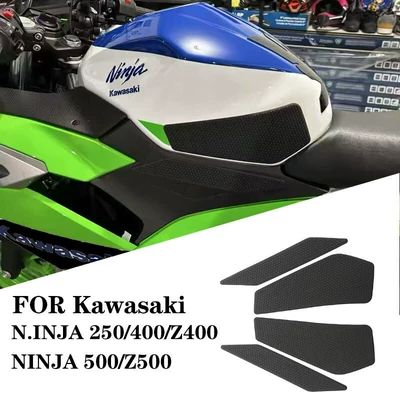 Suitable for Kawasaki Ninja 400 Z400 modification accessories, fuel tank side knee anti-slip stickers