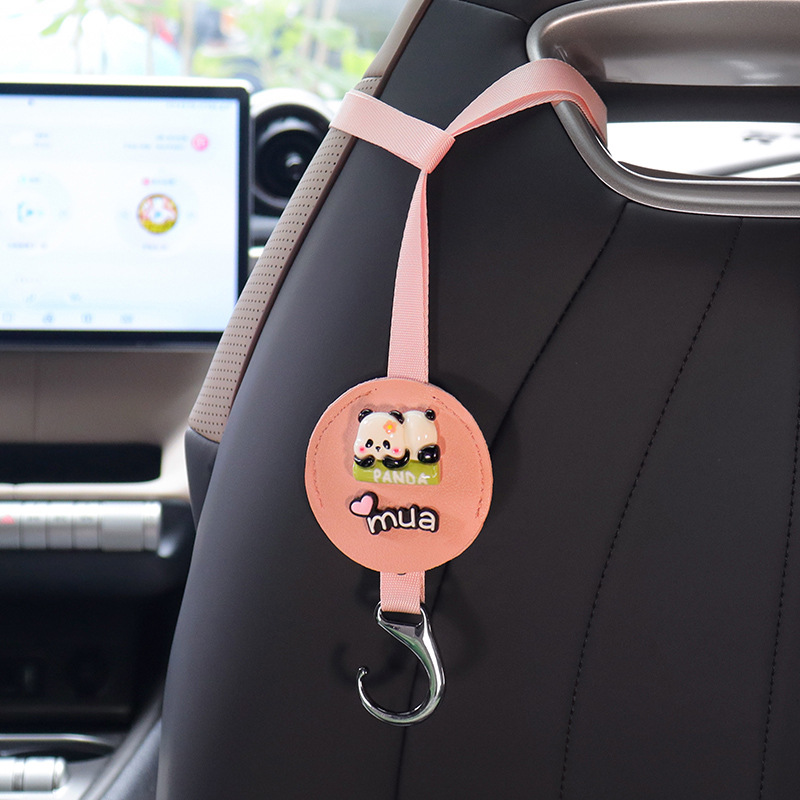 Gancho de automóvil, asiento trasero, gancho invisible, asiento deportivo BYD, delfin, gaviota, asiento trasero, suministros de almacenamiento