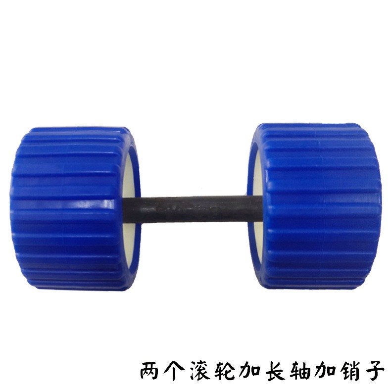 Роликовый узел Aohang одиночный ролик синий