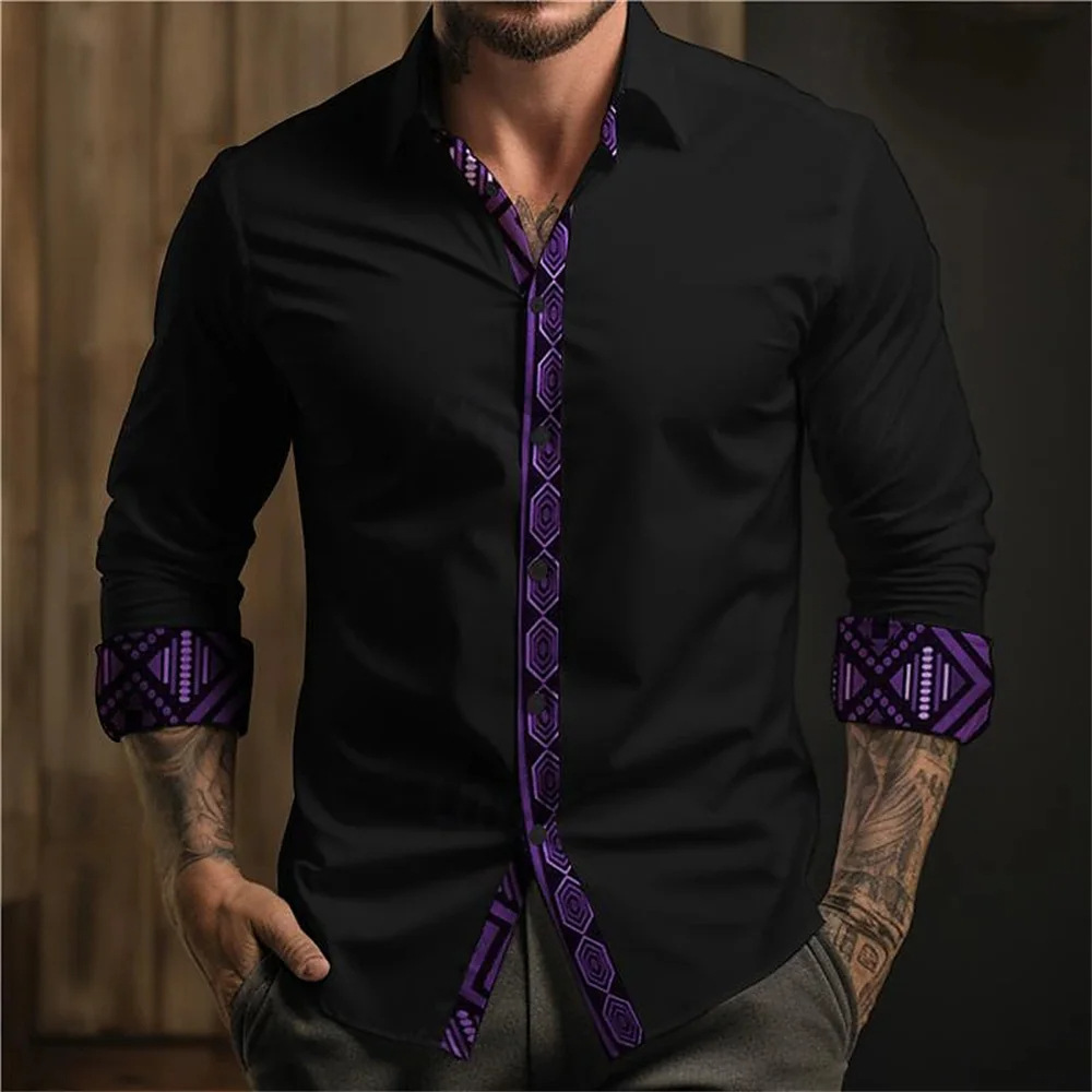 Nuevo estilo suelto de alta calidad color sólido 2024 otoño todo fósforo camisa de manga larga top hombre MB12