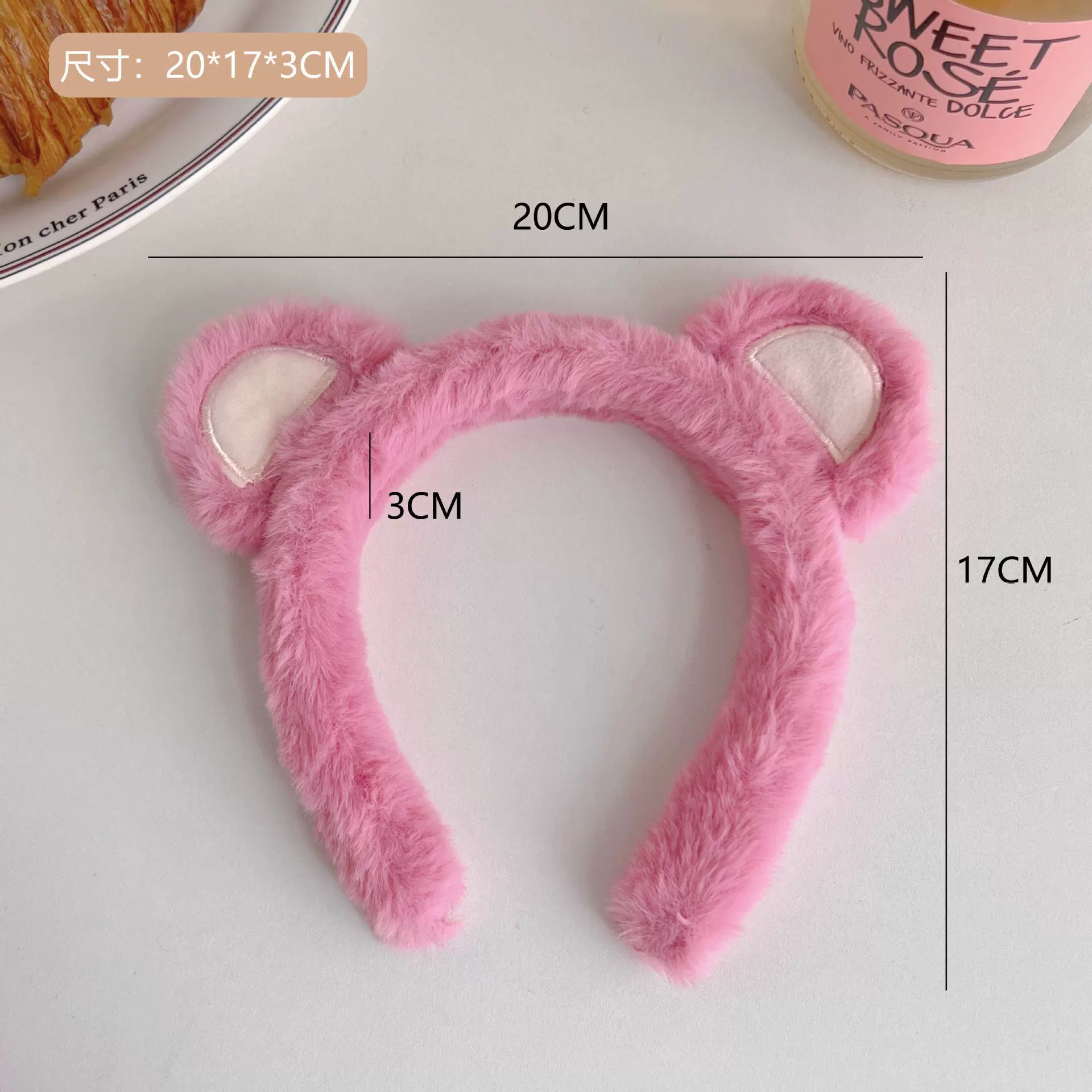 Накладка для лица противоскользящая повязка, hair accessory, корейский стиль, простой и элегантный дизайн, интернет-знаменитость, стиль Chanel