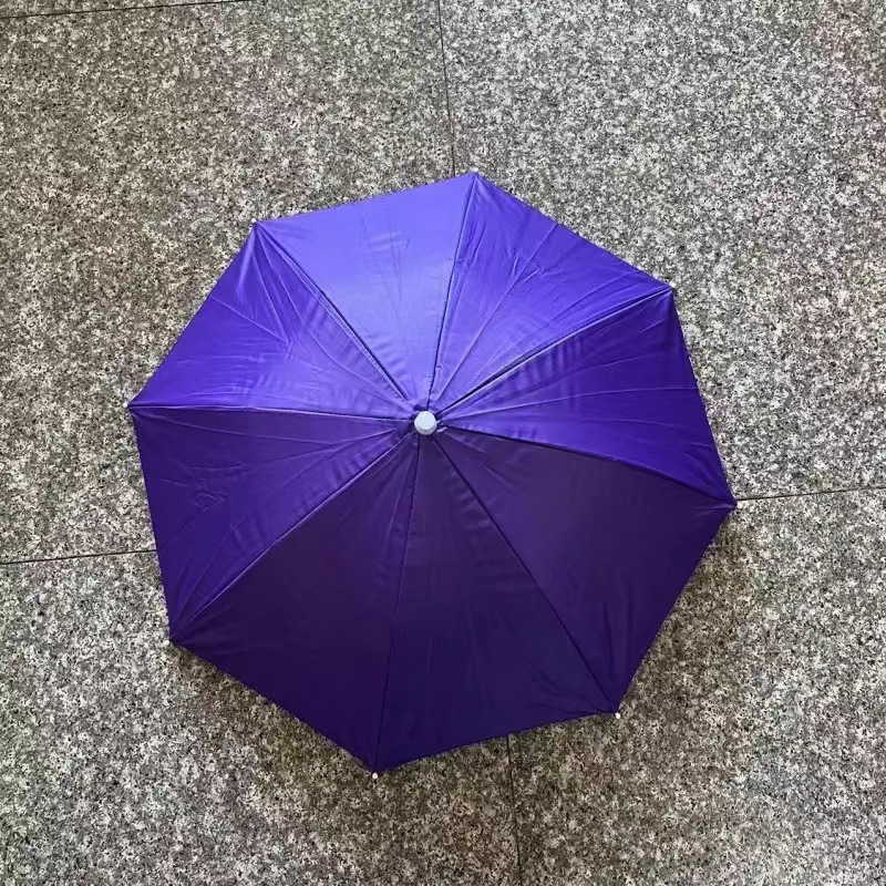 Sombrero-paraguas para niños, de plástico, para hogar, viajes o actividades al aire libre, venta directa de fábrica