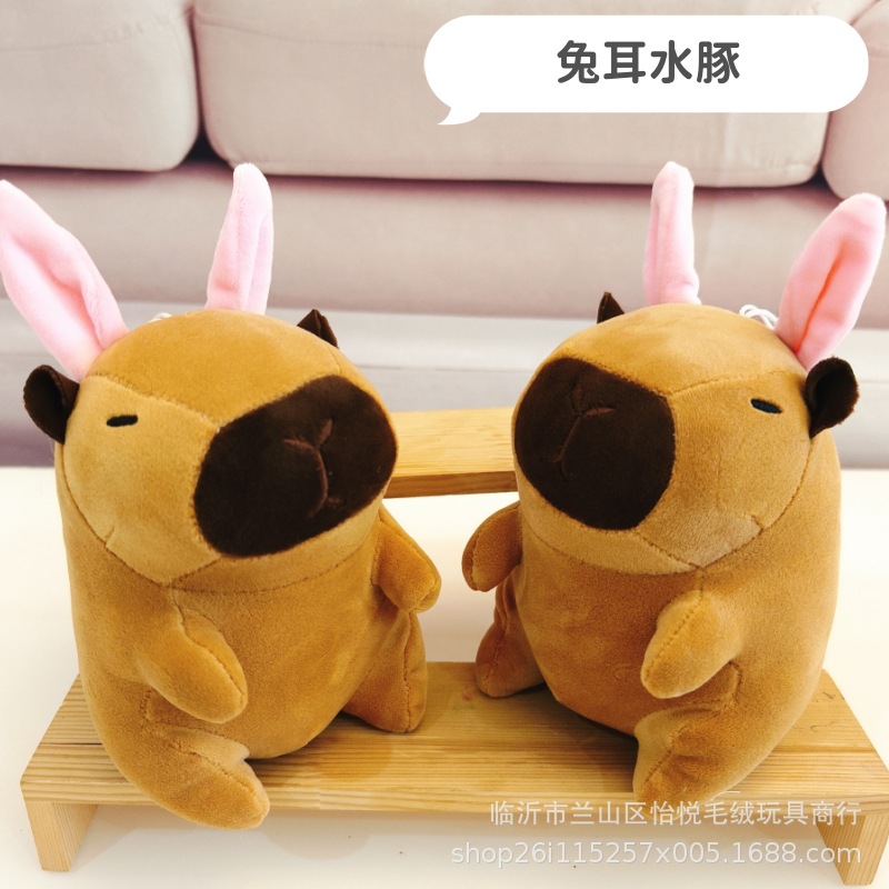 Grande de 7 pulgadas de juguete de peluche al por mayor máquina de agarre muñeca pequeña muñeca 20-22cm boda lanzamiento boda interacción