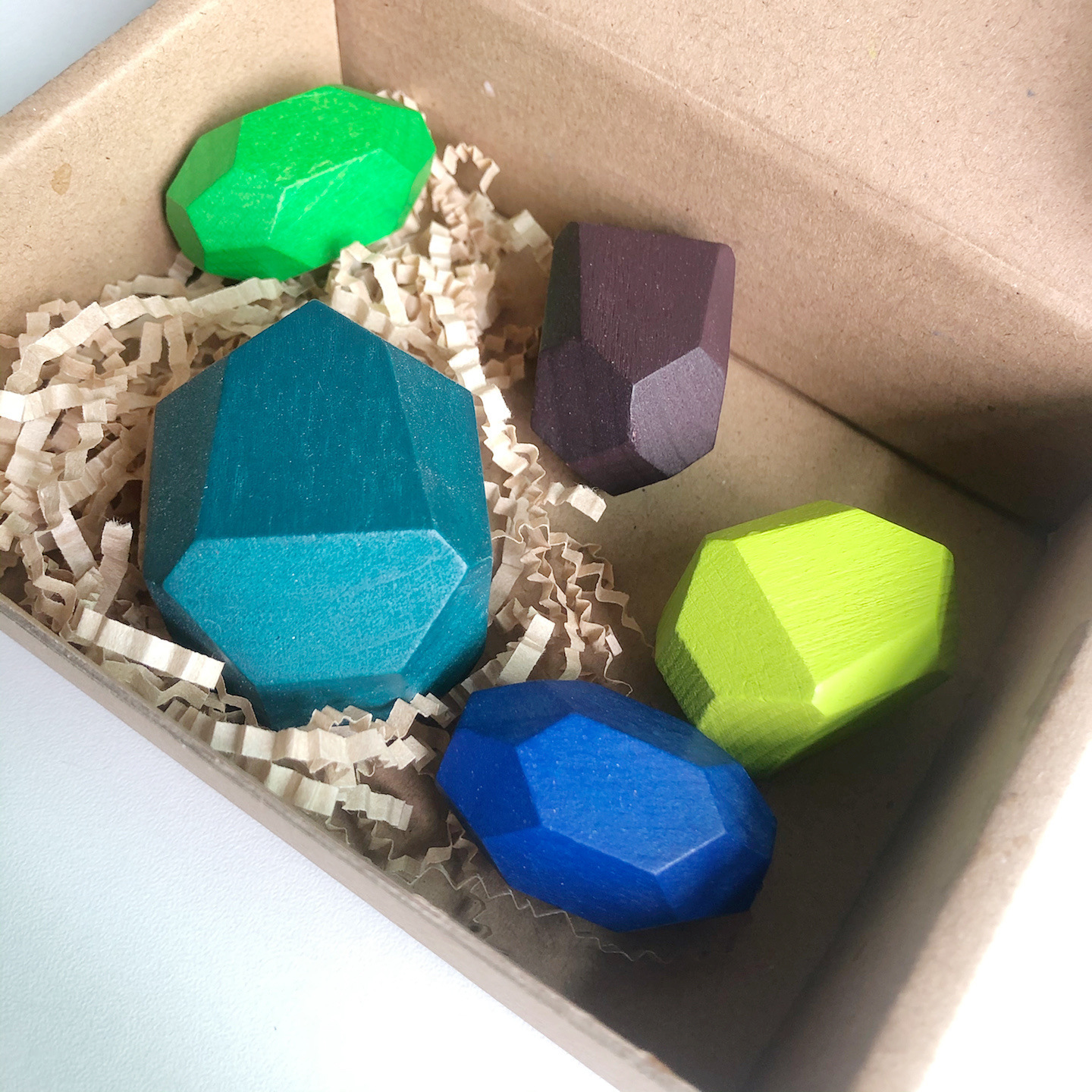 Weiweihu Juego de piedra apilada de color de madera Venta caliente transfronteriza de bloques de construcción de Jenga Juguetes educativos de entrenamiento de integración sensorial para niños