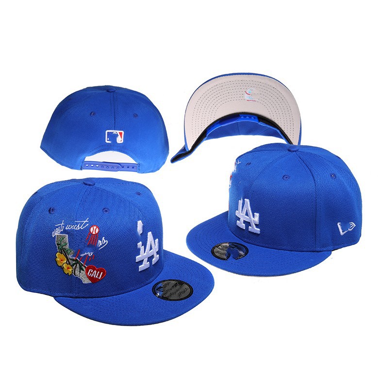 Sombrero de los hombres sombrero de ala plana sombrero de tablero ajustable hip hop ajustable Dodgers sombrero High Street gorra plana gorra de béisbol mujeres