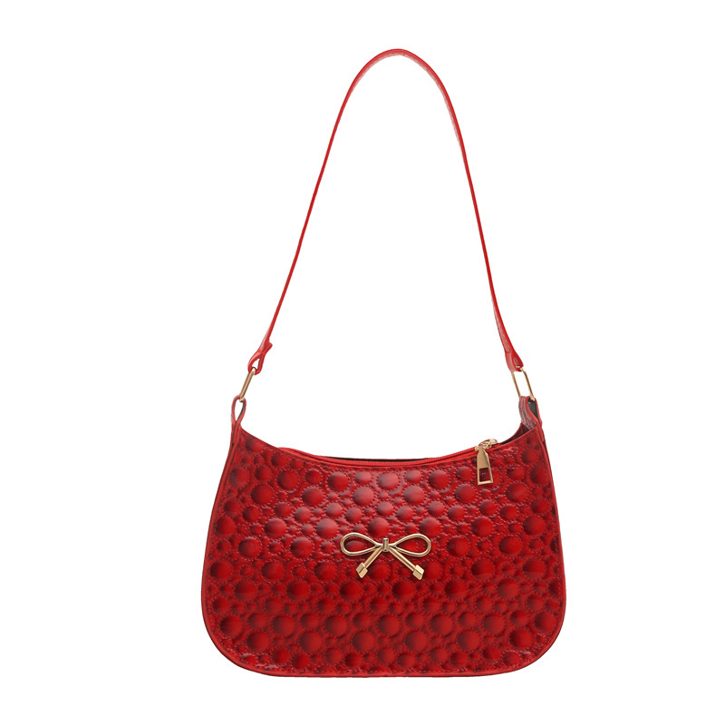 Estilo caliente de primavera y verano, diseño de moda, todo fósforo, casual, bolso de viaje diario, bolso de axila de hombro nuevo para mujer 2025