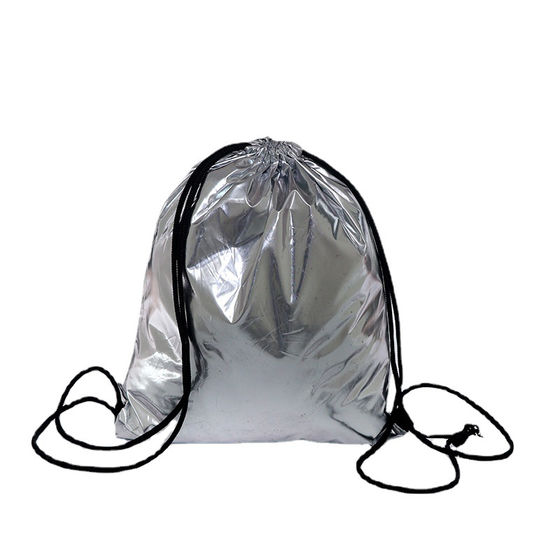 Bolsa de cordón de poliéster de fábrica bolsa de cordón de logotipo bolsa de almacenamiento mochila de deportes al aire libre bolsa de cordón al por mayor