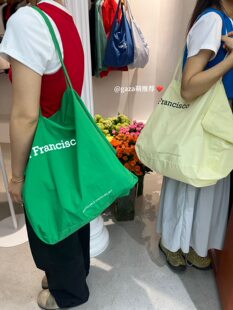 Capacious shopping bag, universal one-shoulder bag, South Korea