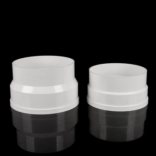 PVC smoke exhaust pipe reducer joint 160 180 200 cooker hood exhaust duct reducer ring adapter thickened
