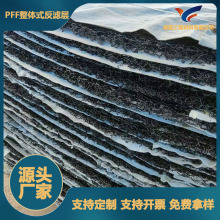 定制高铁渗排水片材整体式复合反滤层 RCP渗排水网垫pff复合反滤